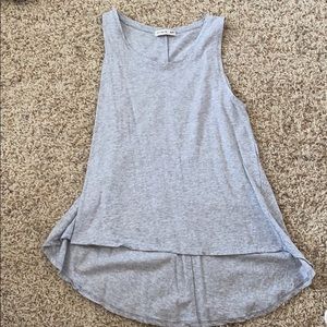 Gray tank top